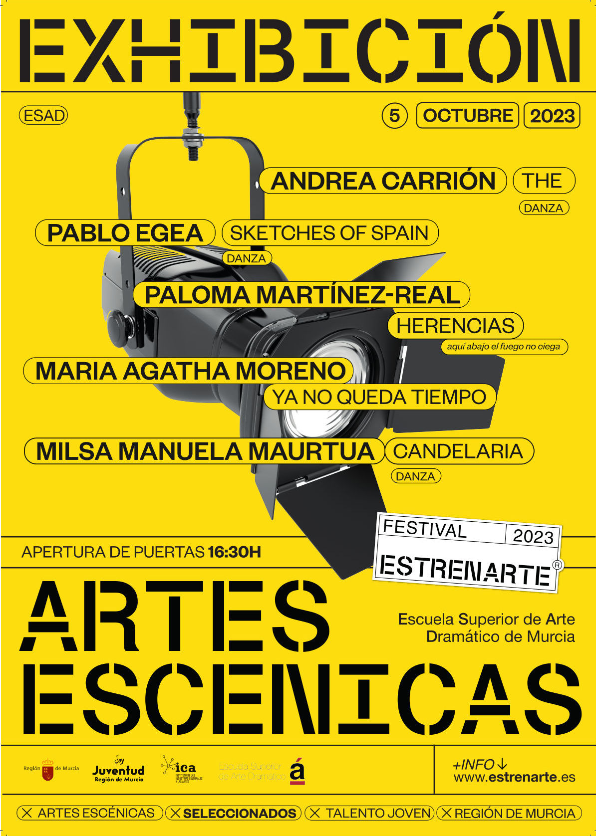 Artes escénicas día 5 de octubre