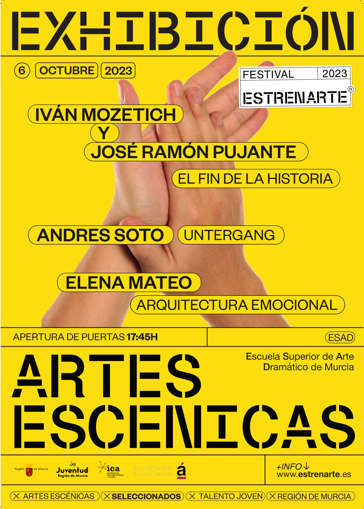 Artes escénicas día 6 de octubre