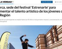 Lorca, sede del festival ‘Estrenarte’ para fomentar el talento artístico de los jóvenes de la Región